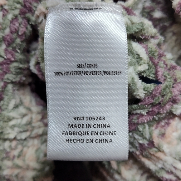 Mod Lusive Crochet Sweater Women Size XL Pink Green Open Knit Boho Grunge Fall - Picture 7 of 8